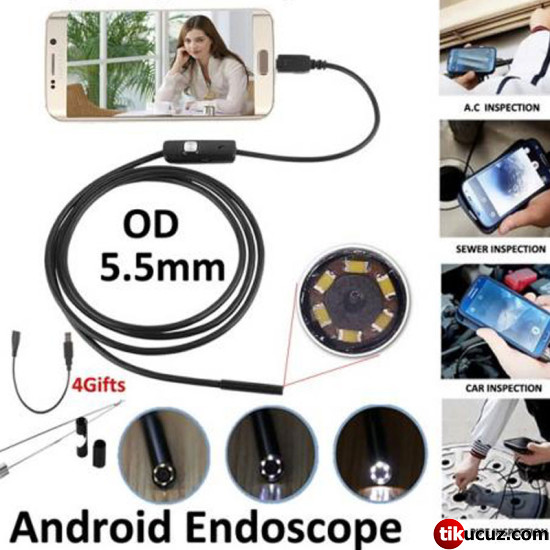 Endoskop Full Hd Yılan Kamera