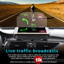 Akıllı Telefon Navigasyon Yansıtıcı Araç Kiti Hud Display