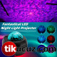 Yıldız Gökyüzü Galaksi Projektör Bluetooth Hoparlör Gece Lambası Parti Işığı