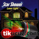 Star Shower Motion Slide Show Lazer Işık Gösterisi
