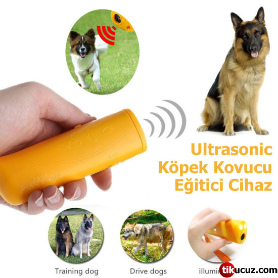 Ultrasonic Köpek Kovucu Eğitici Cihaz