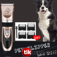 Profesyonel Köpek Kedi Tıraş Makinesi Yedek Bataryalı