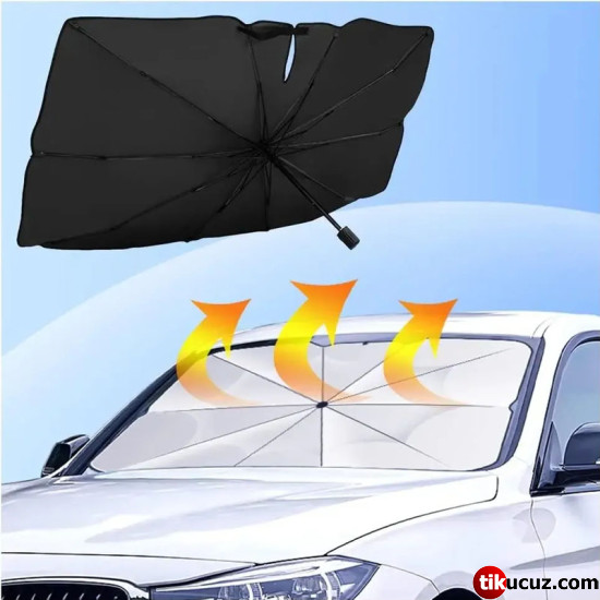 Şemsiye Şeklinde Araba Güneşliği