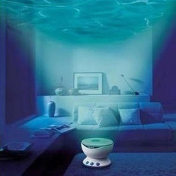 Okyanus Dalgaları Projektör Gece Lambası Müzikli