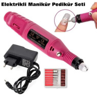 Elektrikli Manikür Pedikür Seti